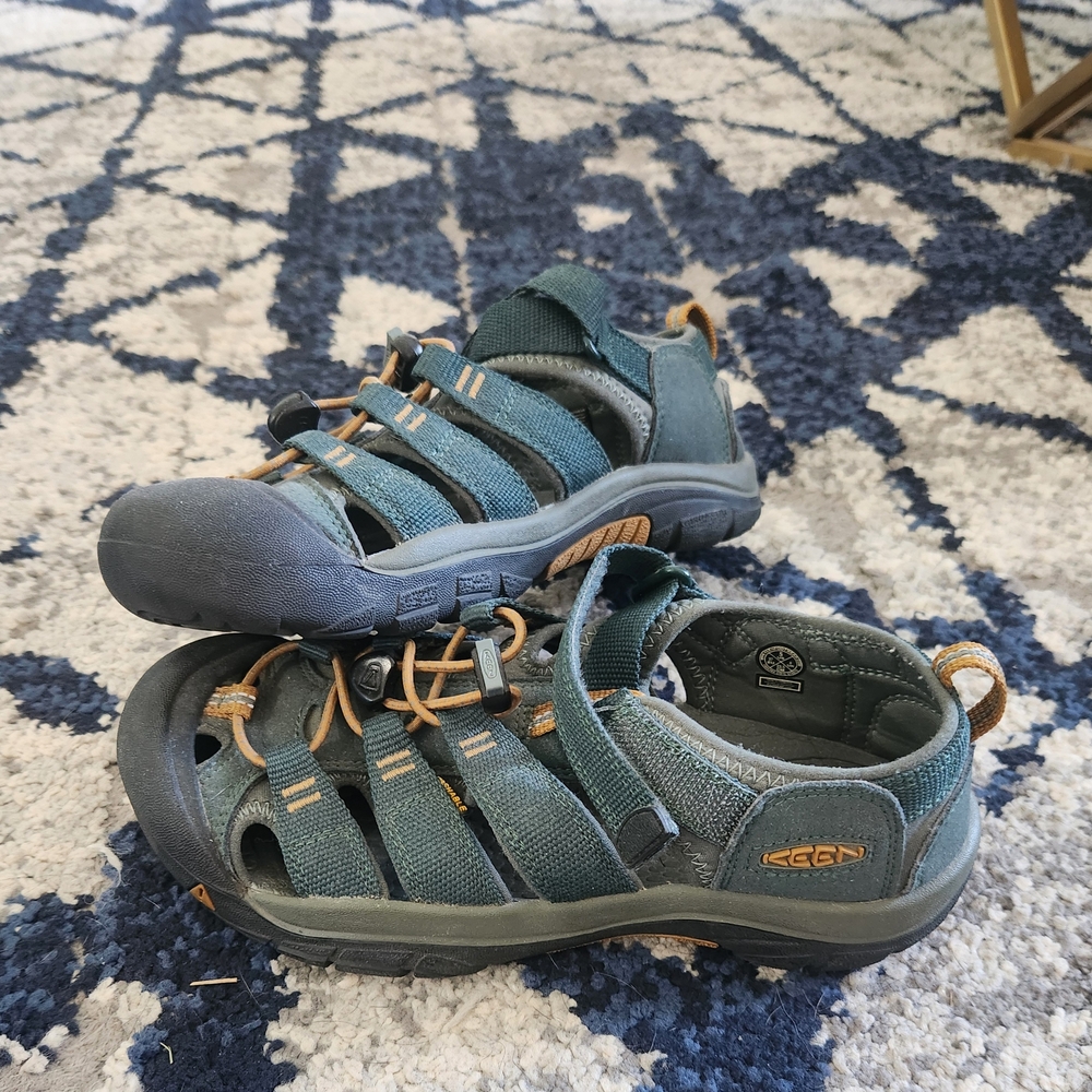KEEN Teal and Gray Adventure Sandals